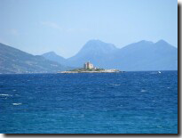 Lighthouse on the island Sestrica Vela