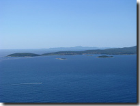 View of the Lumbarda from Kapetanija