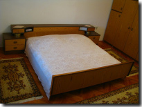 Bed in the first room